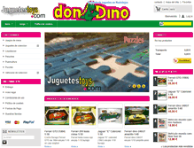 Tablet Screenshot of juguetestoys.com